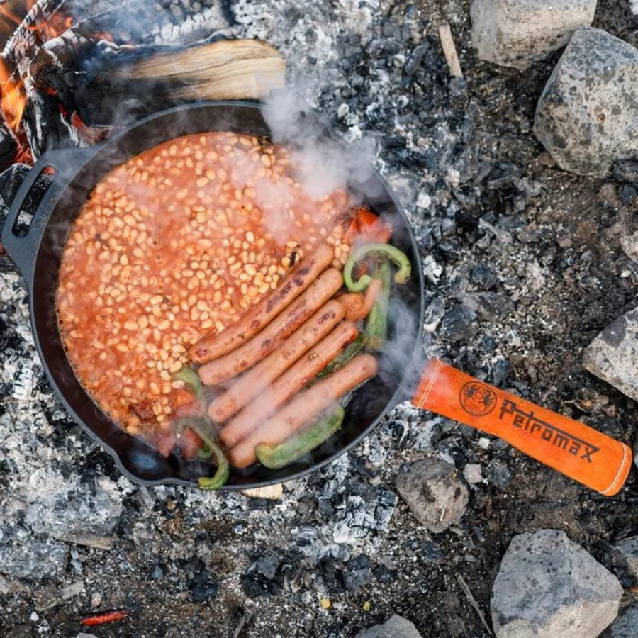 aramid_handle_cover_fire_pan_6.webp Flash Sale Aramid handle cover fire pan Pans