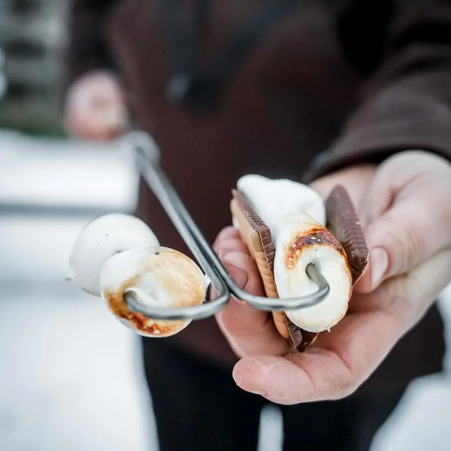 Cheap Campfire skewer Outdoor Tableware | Campfire Utensils