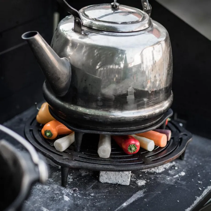 cast_iron_stacking_grate_2.webp Outlet Cast iron stacking grate Campfire Utensils | Pans