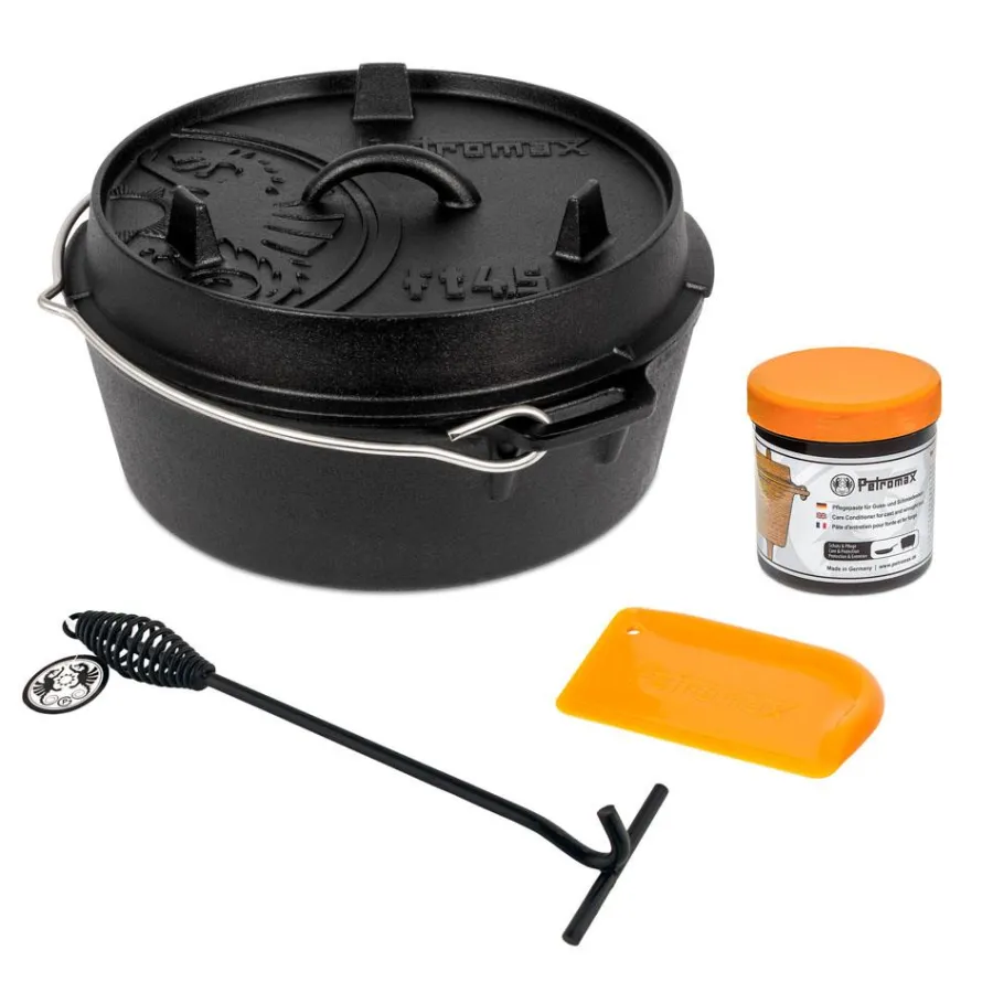 Cheap Dutch Oven ft4.5-t starter set - Fire Pot Set 4 liters Dutch Oven