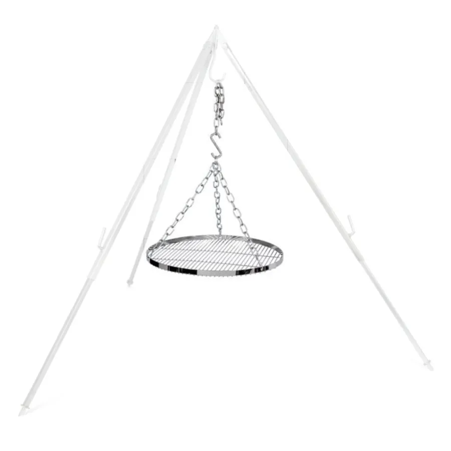 Hot Hanging grate tripod Campfire Utensils | Grills