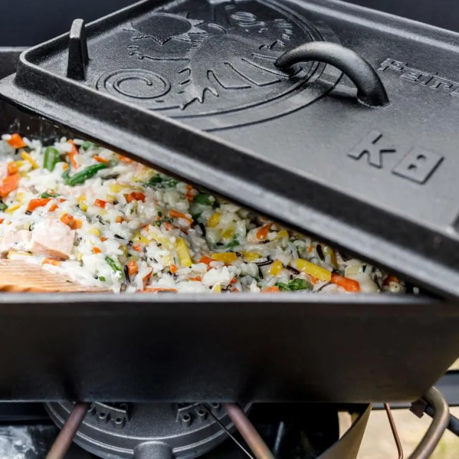 loaf_pan_with_lid_2.webp Best Loaf pan with lid Dutch Oven | Cast Iron Molds
