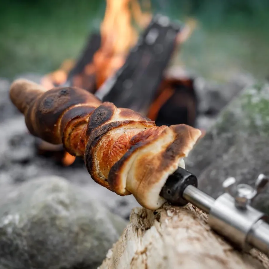 stick_bread_skewer_with_cast_iron_tip_6.webp Best Sale Stick Bread Skewer with cast iron tip Outdoor Tableware | Campfire Utensils