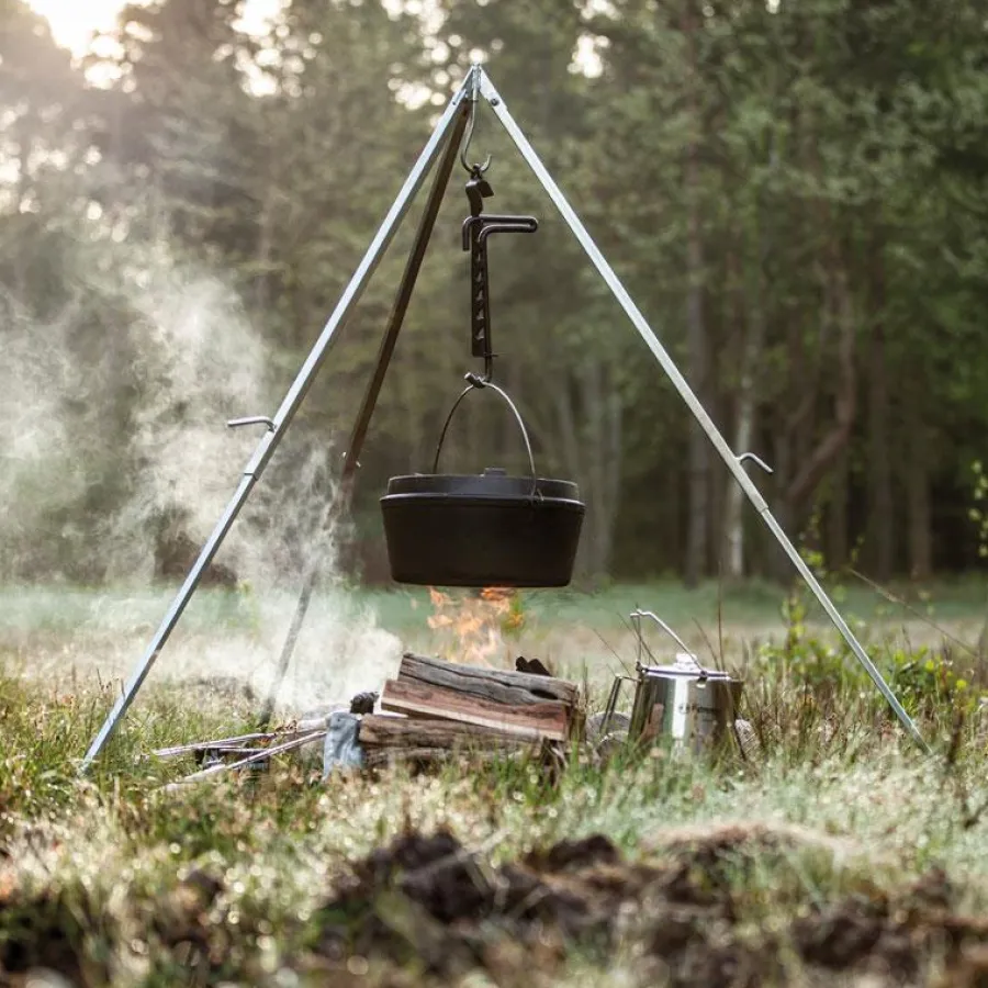 tripod_with_chain__hook_5.webp Online Tripod with chain & hook Campfire Utensils | Grills